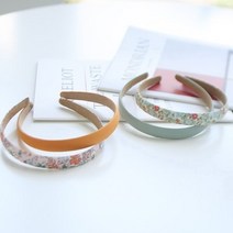 베베까꿍 유아 아동 여아 어린이 초등학생 플라워 헤어밴드 머리띠