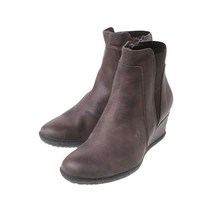 제옥스 여성 아멜리아 앵클 웨지부츠 브라운