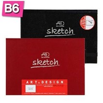 JAYART18_아트앤 S1008 검정 양장 스케치북 B6 제본 80 미술준비물 그림 화방용품 문구 전문가 전문가용+jac230126, ( 주)제이아트_단일옵션