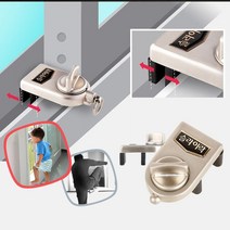 [소공원]아파트 방충망 안전잠금장치 유리창 문 1층 지하 방범창 고정 열림방지 베란다 샷시 미닫이, G101(일반창문용)