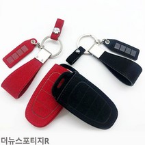 더뉴스포티지R 스마트키케이스 VIP 샤무드 키홀더, 블랙, VKC-03