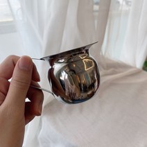 오리스타 벨크리머 스텐샷잔 5oz 에스프레소 투샷 샷잔 스테인레스 샷글라스