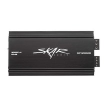 Skar Audio RP-1200.1D 모노블록 클래스 D MOSFET 앰프 원격 서브 우퍼 레벨 컨트롤 1200W, 1200 Watt Class D Monoblock
