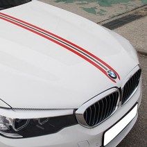 BMW 3 4 5 7 시리즈 본넷 데칼 포인트 스티커, 01. 1Color FULL SET, 01. 그레이