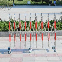 자바라 펜스 울타리 정문 대문 바리게이트 차단 보안, 1.1 높이 4 길이