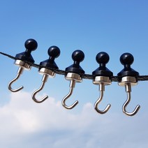 캠핑자석 네오디움 고리자석 타프고정 캠핑행어 5세트, 캠핑자석5set