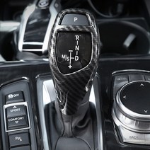 트루파츠 BMW 3시리즈 F30 기어봉 커버 몰딩-카본 수전사 1PCS, F30(12-18년식)