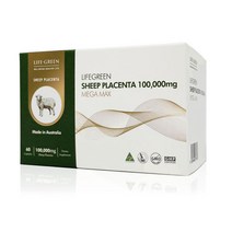 [라이프그린] 호주양태반 10만mg 메가맥스 60정, 1개