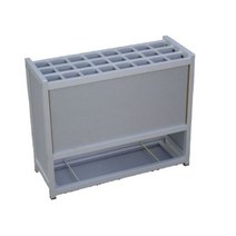 우산보관대 일반형 (회색) 40구 우산꽂이 거치대, 단품, 단품