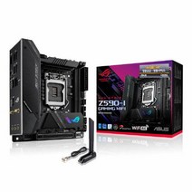 에이수스 ROG STRIX GAMING WIFI CPU용 메인보드 Z590-I 아이보라