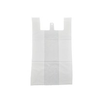 손잡이 비닐봉지 봉투 030-평판 대 (유백) 박스/10봉/700장