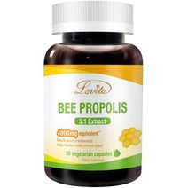 로비타 Lovita 비건 비 프로폴리스 Propolis 4000mg 30캡슐