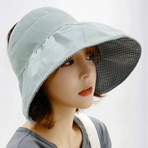 데이즈원 여성 모자 자외선 햇빛차단 여자 여름 썬캡 벨크로 벙거지