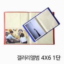 쇼핑오션갤러리 앨범 4X6 1단 40장 사진앨범 앨범 사진파일 사진홀더 사진화일+dhtustyvld, 상품택1*레드