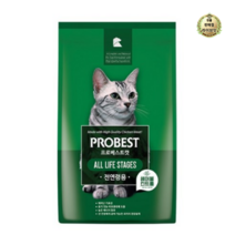 라이브잇 프로베스트 고양이 사료, 4개, 2kg, 헤어볼