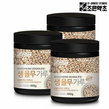 국산 100% 생 율무가루 분말 율무팩 곡물팩 400g x 3, 없음