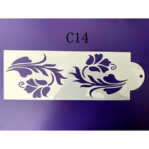 프라모델 건담 도색 부스 스프레이 29x10cm 퐁당 케이크 메쉬 스텐실 스탬프 엠보싱 웨딩 장식 도구 플라스틱 금형 초콜릿 그리기 그림, C14