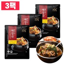 다모아 간편조리 즉석탕 뼈다귀해장국 600g x 3팩
