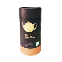 국내산 명인 반발효 황차 80g 답례 선물세트 패키지 어린차엽 녹찻잎 물대신차 몸을따뜻하게하는차 몸에좋은차