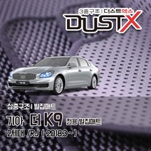 더 K9 벌집매트 2세대 /RJ 카매트 바닥 시트 발매트 실내 깔판 차량용 자동차매트 3.3 5.0 3.8 GDI T-GDI, 1열+2열, 더K9 [4륜구동] (2018.3~)