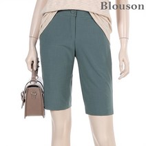 블루종세일 한정수량/패플단독 블루종 심플 뒷밴딩 5부 슬랙스_B1907PT086B