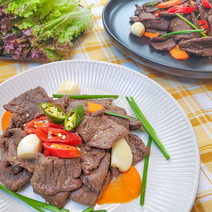 더심플러 비건 양념 콩고기 콩불고기 / 현미 대체육 콩불 구이 고기 250g 1kg / 베지테리언 콩단백 채식 식단 / 도시락 반찬 / 간편식 비건 음식 푸드 / 냉동 조리 식품, 양념 현미콩불고기