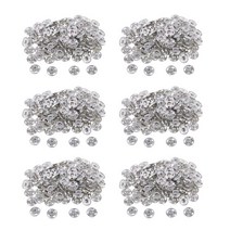 도매 300pcs 12mm 금속 스냅 패스너 바느질 스냅 버튼 의류, 구리, 실버