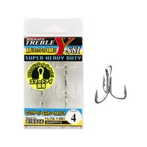 데코이 Y-S81 트레블훅 루어훅 바늘, 4