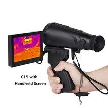 열화상 카메라 열감지 스마트폰열화상카메라 HD 야간 적외선 열 화상 카메라 사냥 스포츠용 야외 캠핑, 05 C15with Screen