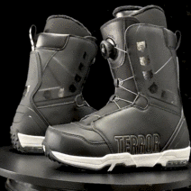 TERROR 스키 부츠 스노보드 부츠 빨리 신는 보온 미끄럼 방지 충격흡수 전문 스키 부츠, 하이엔드-퀵웨어 핑크