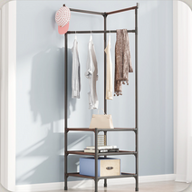 튼튼한 세우는옷걸이 폭좁은행거 미니스탠드옷걸이 중앙 헹가, 3단