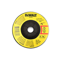 디월트 4인치 연마석 6T 그라인더용 10장 디월트연마석, 10개