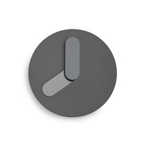 뻐꾸기시계 수입인테리어벽시계 뻐꾸기벽시계 엔틱벽시계 거실 미니멀리즘 벽시계 심플한 패션 정교한 크리에이티브 독특한 장식 인치 및 음소거 라운드 모던, GRAY+12 인치