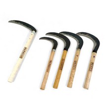 마이플랜트 [마이플랜트]영주대장간 고급 낫 (조선낫_중) 석노기장인 명품 주말농장 텃밭 분갈이 농기구, 1개