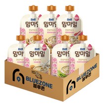 [블루존] 매일유업 맘마밀 12개월 3종 7개입 (표고버섯과소고기3 + 가리비와두부2 + 아스파라거스와닭가슴살2), 1세트