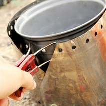 펠렛 팰릿 난로 화목난로 펠렛연소기 가정용 펠릿난로야외 캠핑 스토브 티타늄 바람막이 스크린, 한개옵션0