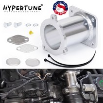 알루미늄 EGR 제거 키트 BMW 5 시리즈 E60 E61 E61N 520I 525D 530D 535D HT-EGR08 바이 패스 블랭킹, SILVER