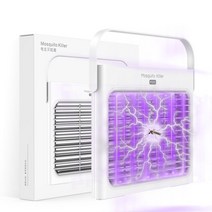 eyimtech 모기퇴치기 무소음 LED 전기 포충등, 화이트