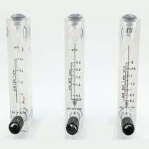제어 밸브가 있는 가스 플로트 유량계 0.04-0.4m 3/h 0.1-1m3/h PMMA 패널 타입 에어 로타미터, 03 0.16-1.6M3 H