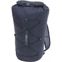 [미국직배송] EXPED Cloudburst 25 방수 롤탑 백팩 블랙 25 L : 의류, 단일옵션