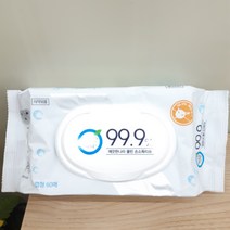 깨끗한나라 99.9% 손소독 물티슈 캡형 60매X4팩, 4팩, 60매