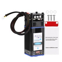 레이저조각기 각인기레이저 모듈 450nm 5.5W/10W/20/30W/40W/50W/80W 고정 초점 거리 조각 헤드 고속 CNC, 03 40W