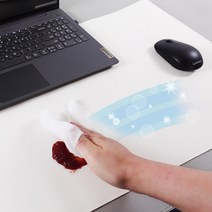 3HOME 대형장패드 가죽 마우스패드 양면컬러 데스크매트, 다크그레이