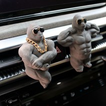 헤카테 머슬매니아 킹콩 차량용 석고방향제, 클린코튼, B