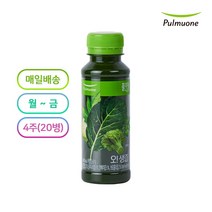 풀무원 [매일배송 주5회x4주] 풀무원녹즙 오생즙 130ml [명일엽 케일 돌미나리 양배추 브로콜리], 20개
