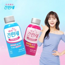 간만세 설인아 숙취해소 어성초 숙취음료 100mlx20병, 20, 복숭아, 100ml