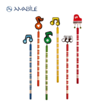 뮤직 스프링장식 연필, 핑크