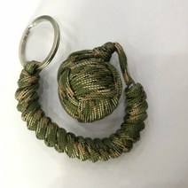 서바이벌 용품 성인용 동호회 생존키트 원숭이 주먹 개인 안전 야외 보안 자기 방어 키, 녹색 위장