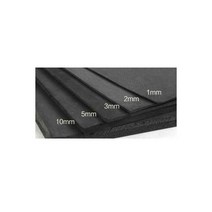 Eva 폼 시트 공예 펀치 DIY 수제 모델 만들기 재료, Black, Thick 5mm 35 x50cm