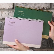 직장인 업무 일정관리용 스케쥴러 가로형 월간 공무원 주간, 3핑크